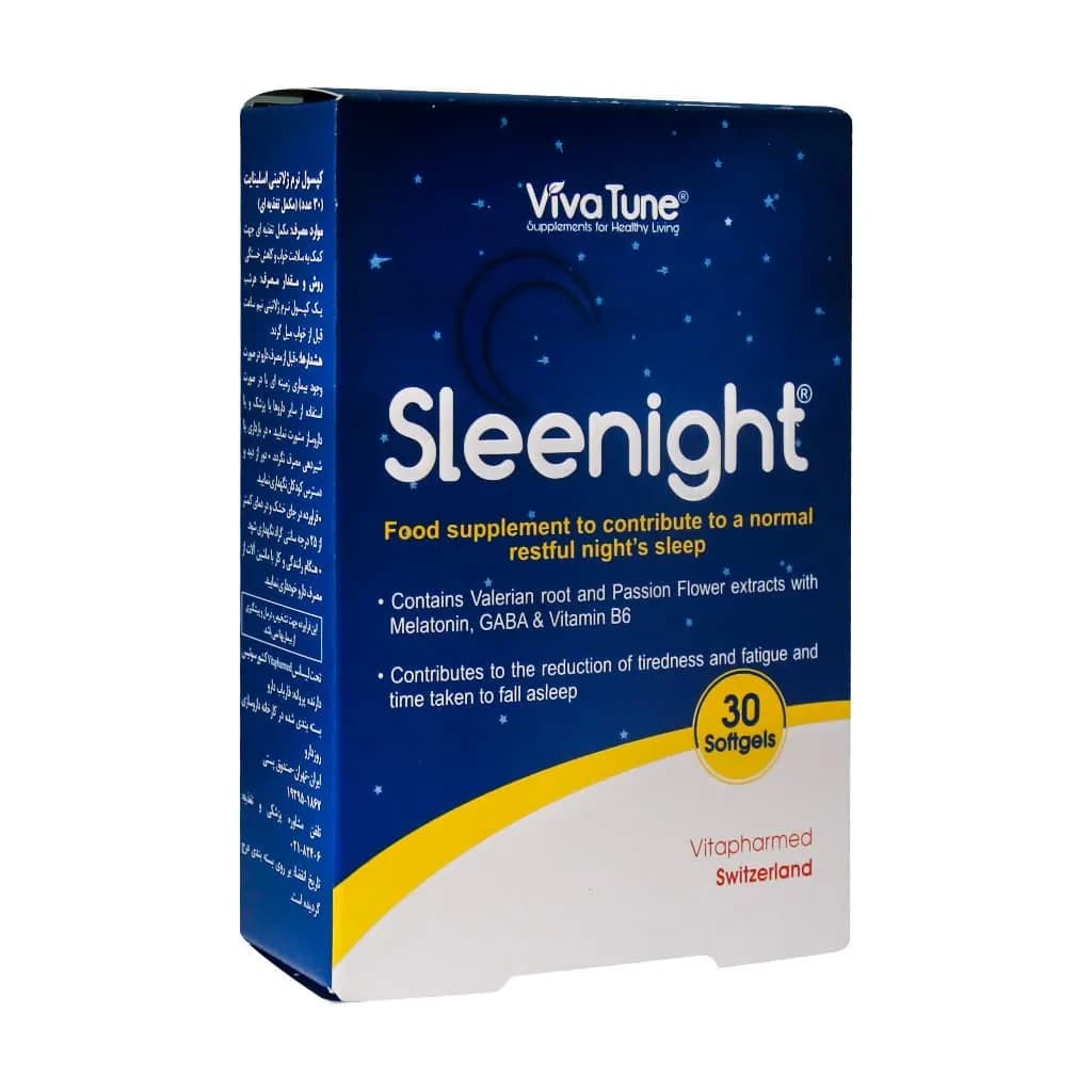 کپسول ژلاتینی اسلینایت ویواتیون/Vivatune Sleenight — تصویر ۴