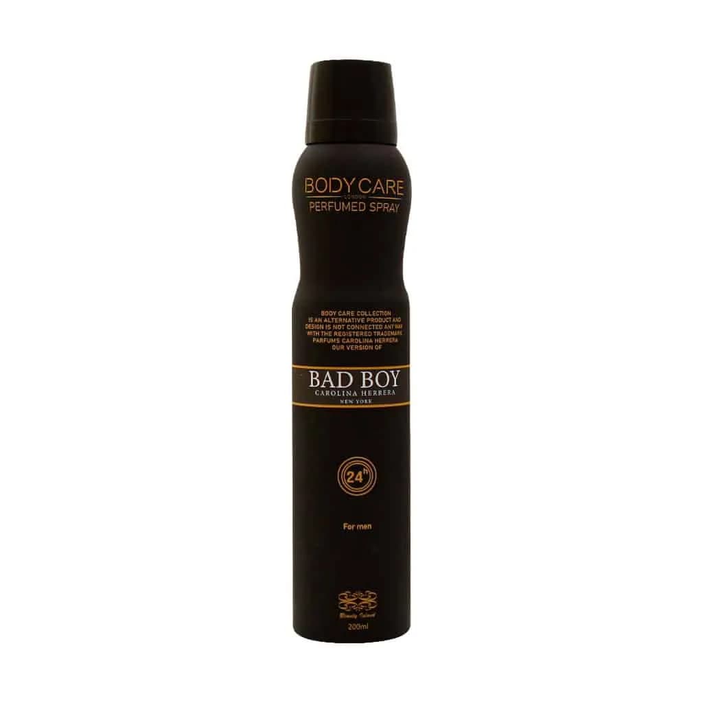 اسپری مردانه بادی کر رایحه بد بوی/BODY CARE BAD BOY — تصویر ۴