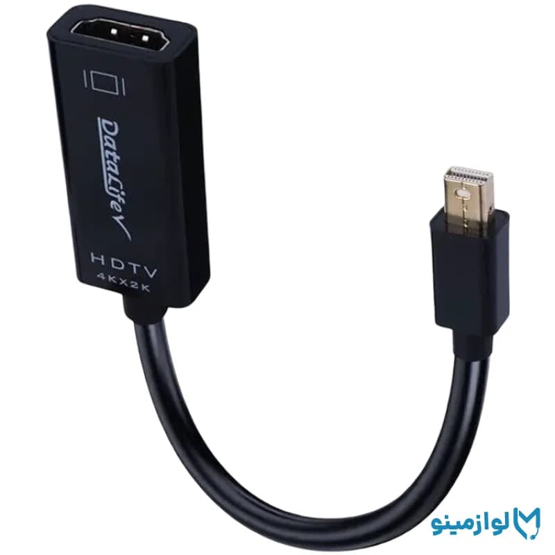 کابل تبدیل Mini DisplayPort به HDMI دیتالایف – Mini DisplayPort to HDMI Adapter Datalife — تصویر ۳