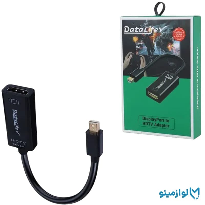کابل تبدیل Mini DisplayPort به HDMI دیتالایف – Mini DisplayPort to HDMI Adapter Datalife — تصویر ۴