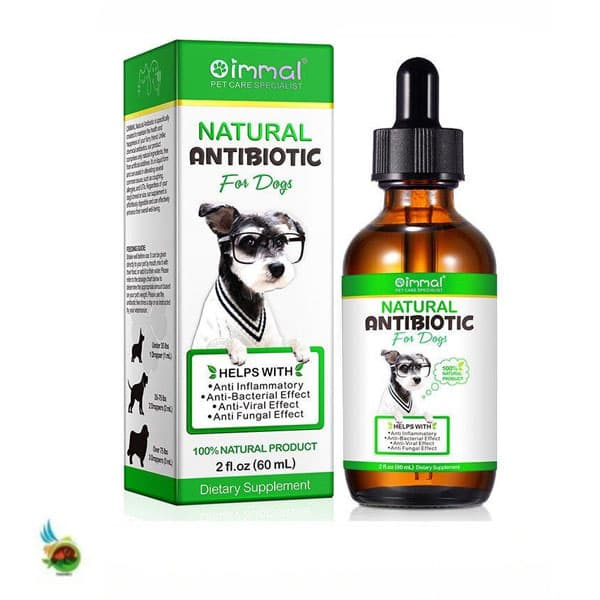 قطره انتی بیوتیک سگ اویمال Oimmal antibiotic for dogs حجم ۶۰ میلی لیتر