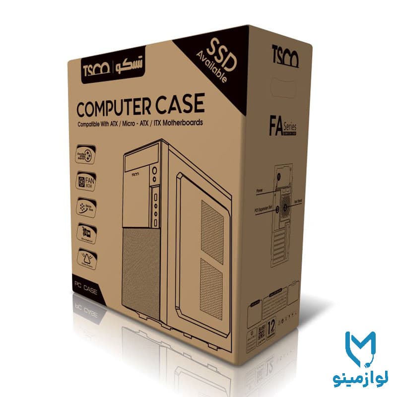 کیس کامیپوتر تسکو مدل TC 4476 — تصویر ۳