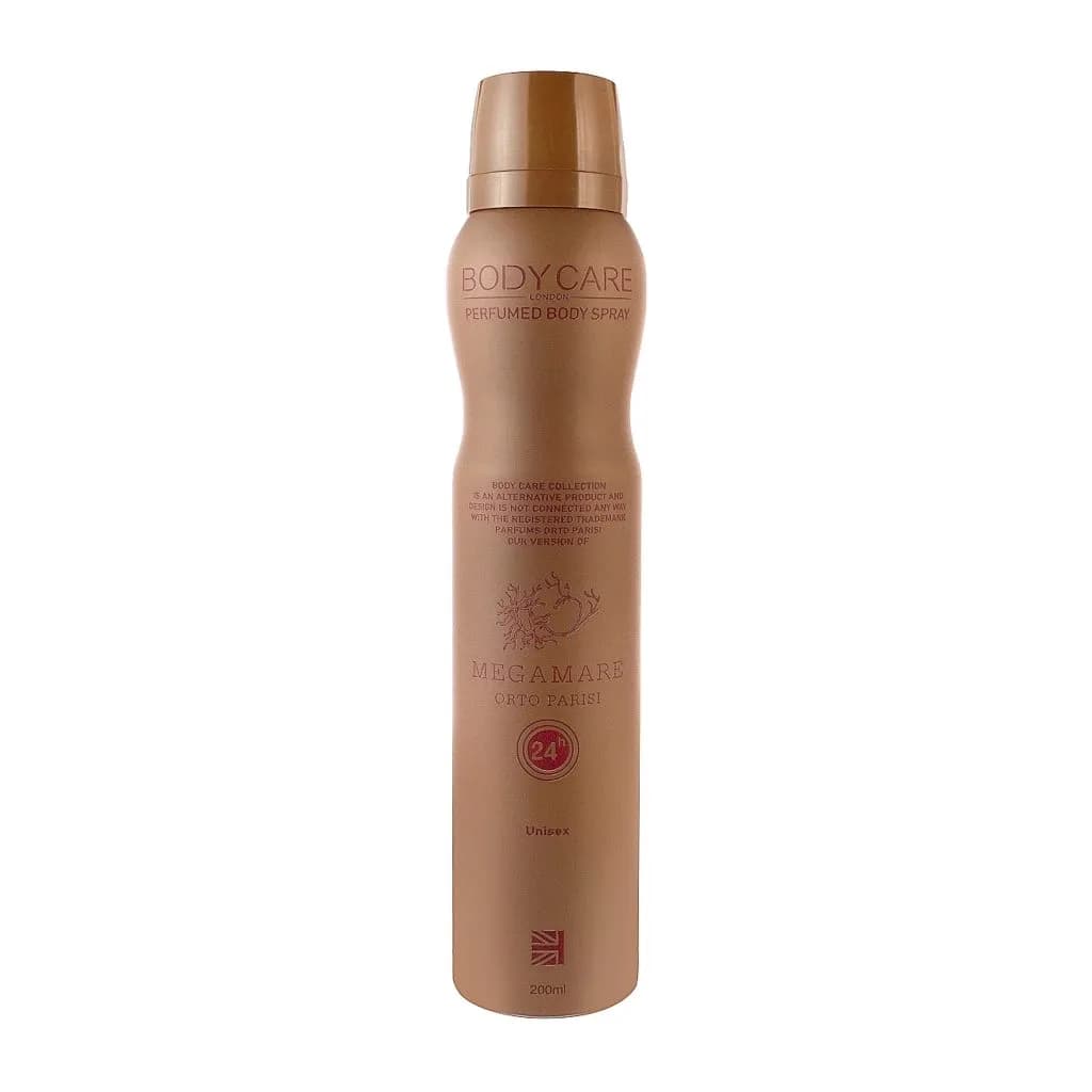 اسپری یونیسکس بادی کر رایحه مگاماره/BODY CARE MEGAMARE