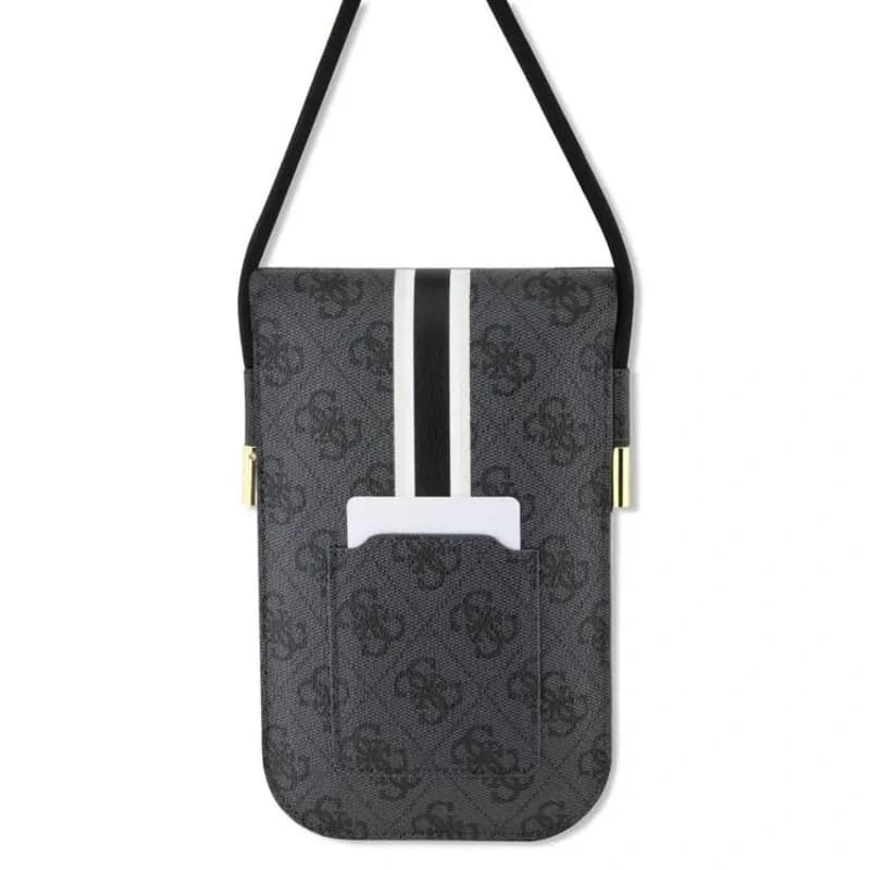 کیف دوشی GUESS مدل 4G WALLET WITH STRIPS — تصویر ۳