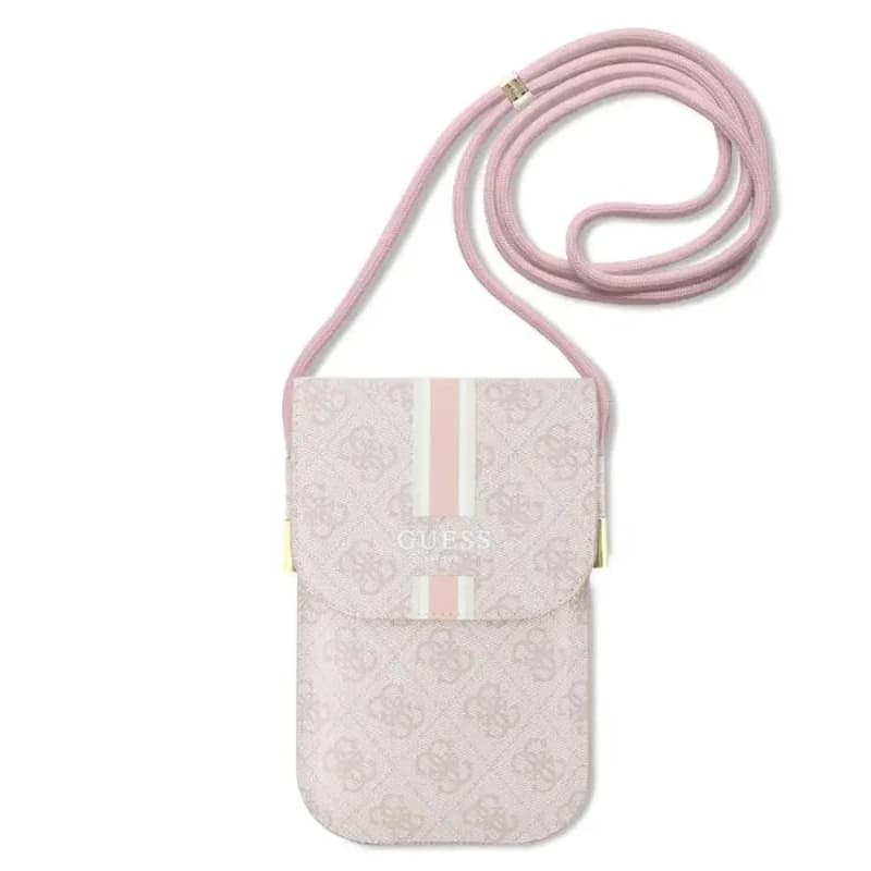 کیف دوشی GUESS مدل 4G WALLET WITH STRIPS — تصویر ۴