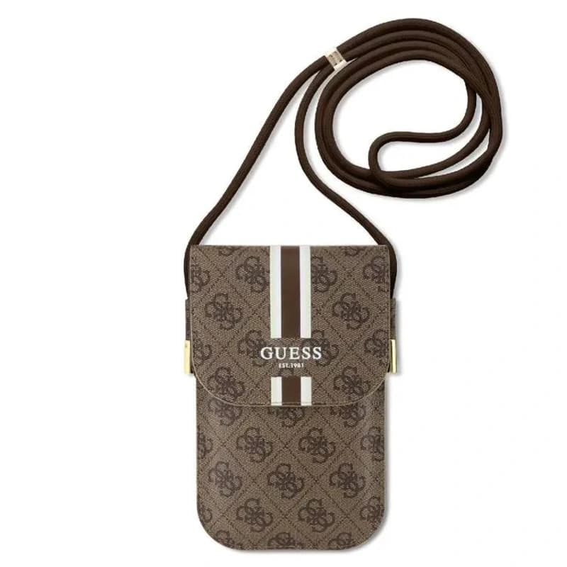 کیف دوشی GUESS مدل 4G WALLET WITH STRIPS — تصویر ۵
