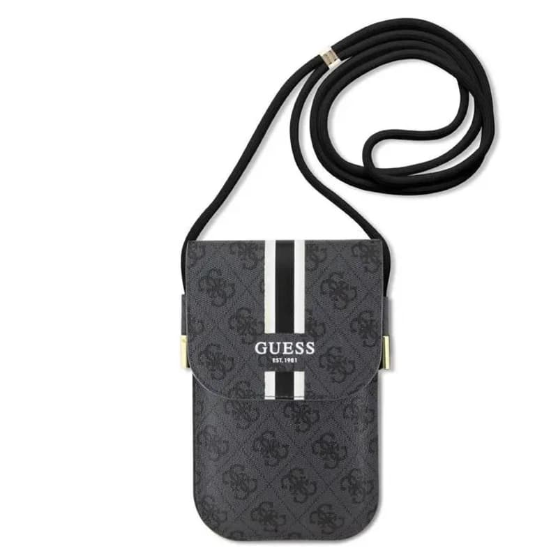 کیف دوشی GUESS مدل 4G WALLET WITH STRIPS