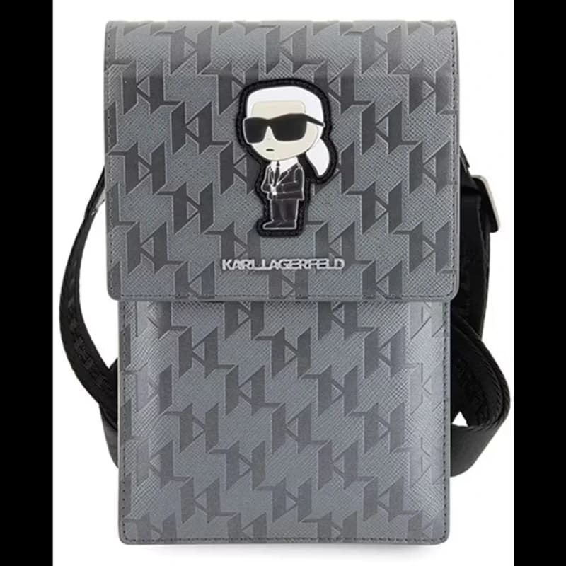 کیف دوشی KARL LAGERFELD مدل MONOGRAM NFT KARL — تصویر ۳