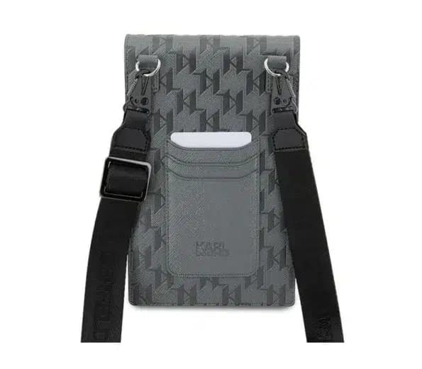 کیف دوشی KARL LAGERFELD مدل MONOGRAM NFT KARL — تصویر ۴