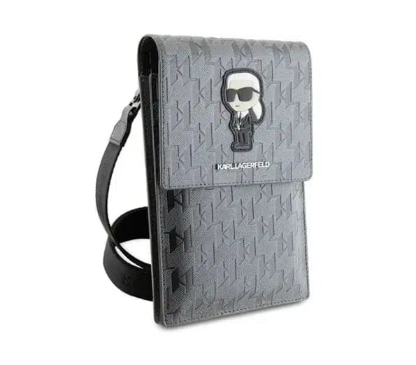 کیف دوشی KARL LAGERFELD مدل MONOGRAM NFT KARL — تصویر ۵