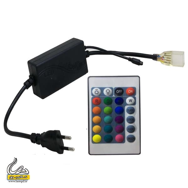 ریموت کنترل ریسه هفت رنگ