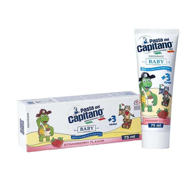 خمیر دندان کودکان بالای 3 سال کاپیتانو/CAPITANO BABY — تصویر ۳