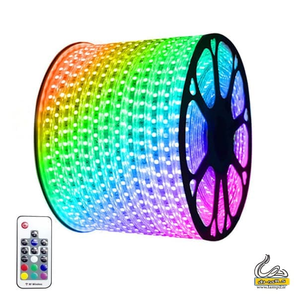 ریسه هفت رنگ وایرلس آوا مدل RGB متراژ دلخواه