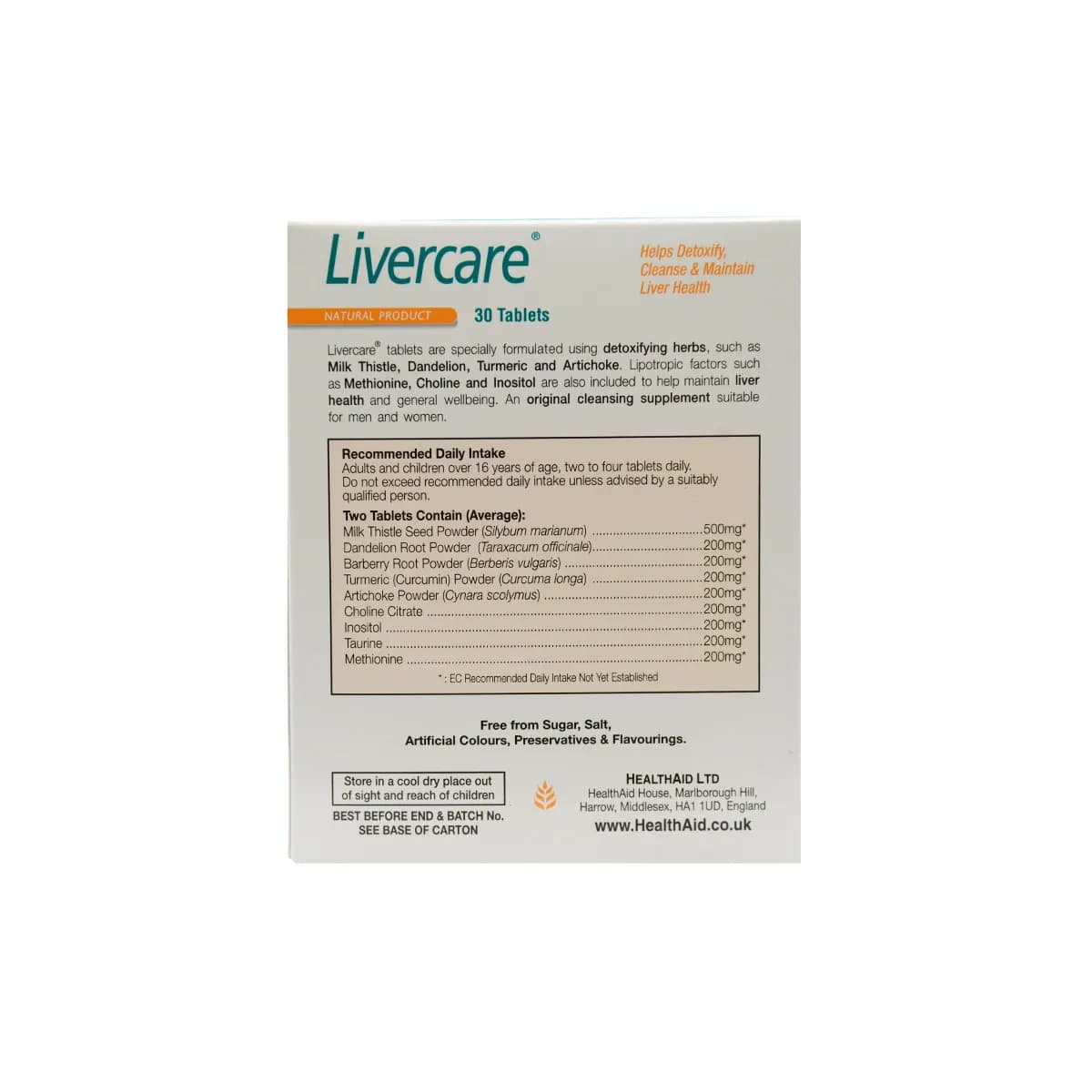 قرص لیور کر هلث اید/LIVER CARE HEALTH AID — تصویر ۶