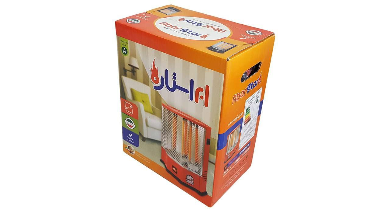 بخاری برقی ابر استاره مدل تویوست فن دار — تصویر ۳