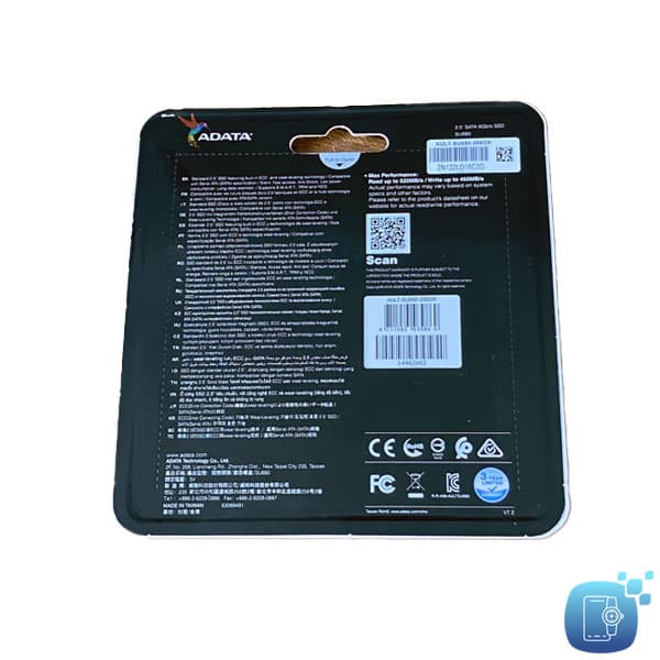 هارد SSD ای دیتا با ظرفیت256 گیگ| ADATA Ultimate SU680 SATA — تصویر ۴