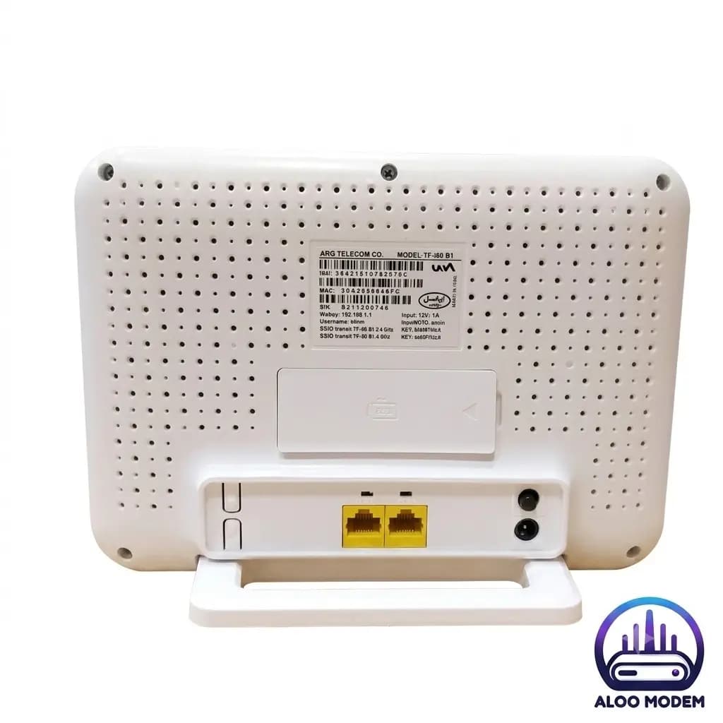 مودم 4.5G/TD-LTE ایرانسل مدل TF I60 B1 — تصویر ۱۱
