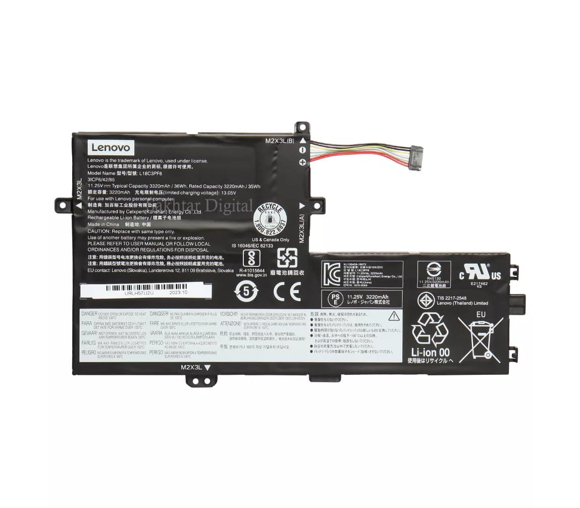 باتری اورجینال لپ تاپ لنوو Lenovo Ideapad S340 — تصویر ۷