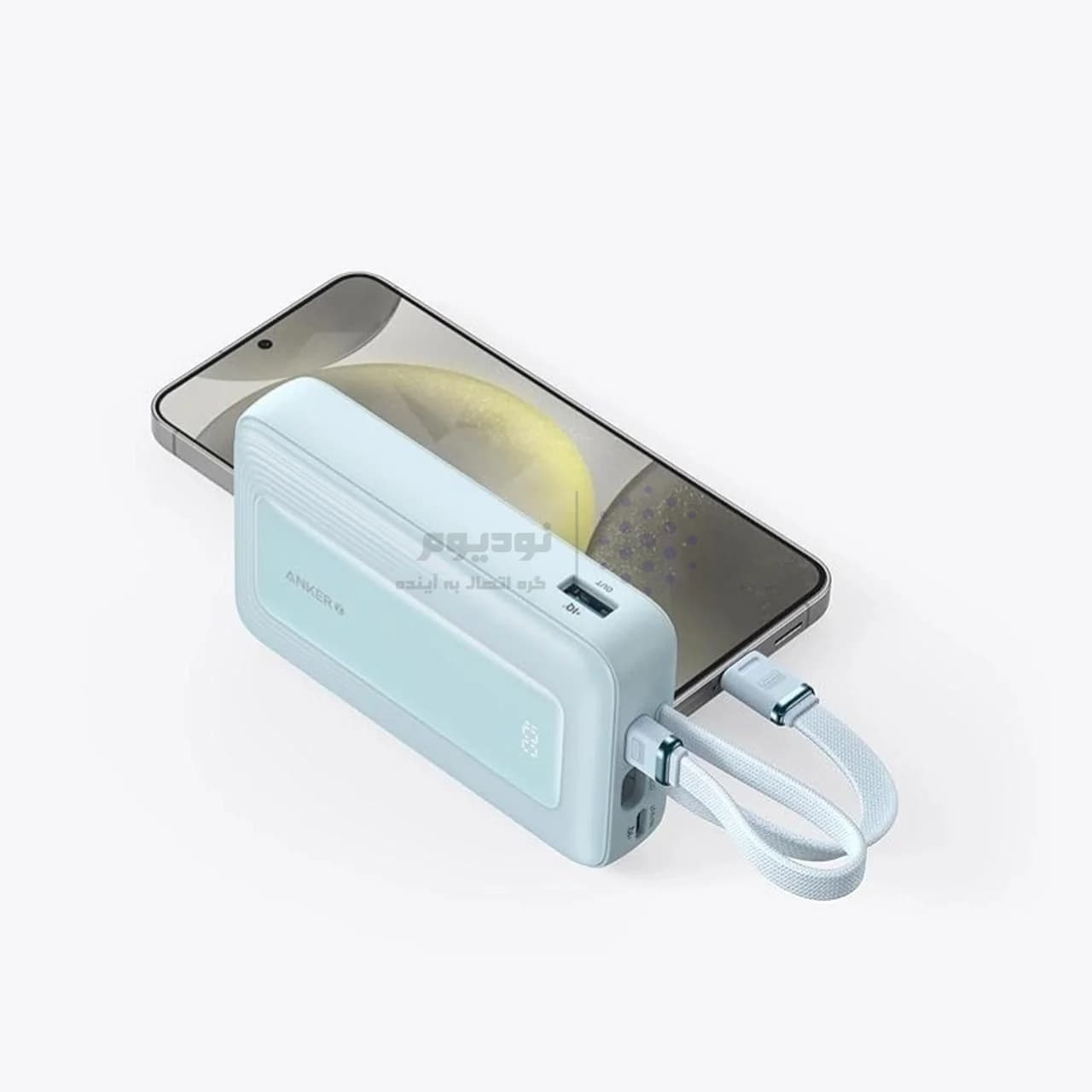 پاور بانک فست شارژ Anker 20000mAh مدل A1681H31 30W – آبی (گارانتی 18 ماهه شرکتی) — تصویر ۴