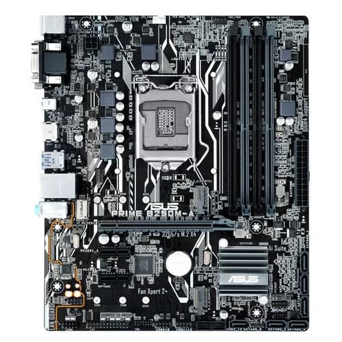 مادربرد ASUS PRIME B250M‑A سوکت LGA1151 چیپست Intel B250 فرم فاکتور Micro‑ATX استوک