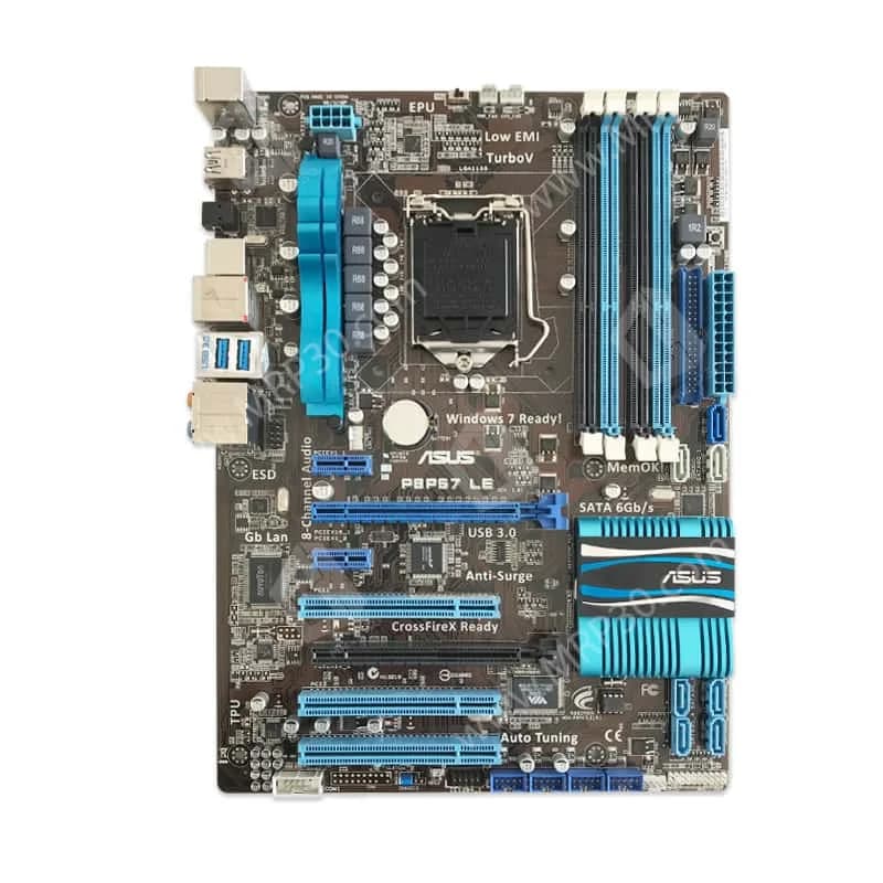 مادربرد ASUS P8B67‑M LE سوکت LGA1155 چیپست Intel B67 فرم فاکتور Micro‑ATX استوک