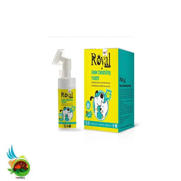فوم پنجه شور سگ و گربه رویال کوکو Royal coco paw cleaning foam حجم ۱۵۰ میلی لیتر — تصویر ۳