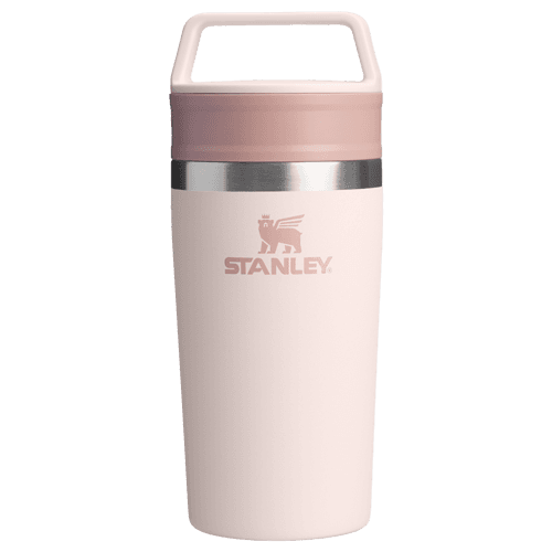 تراول ماگ کافه استنلی رنگ رزگلد STANLEY Café-To-Go Travel Mug 354 ml – 40OZ