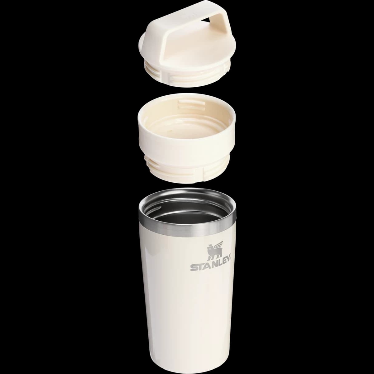 تراول ماگ کافه استنلی رنگ سفید STANLEY Café-To-Go Travel Mug 354 & 236 ML — تصویر ۳
