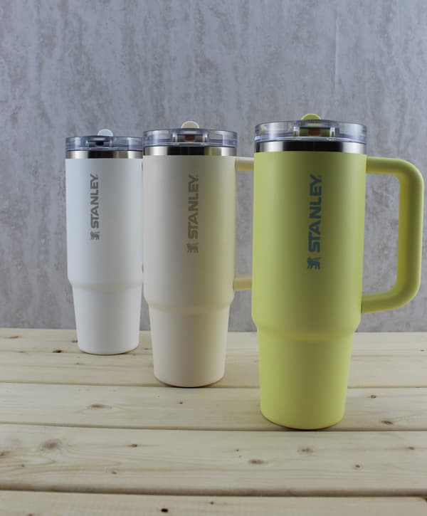 ماگ تامبلر استنلی 887ml 30oz ضد نشت رنگ زرد STANLEY QUENCHER PROTOUR TUMBLER — تصویر ۹