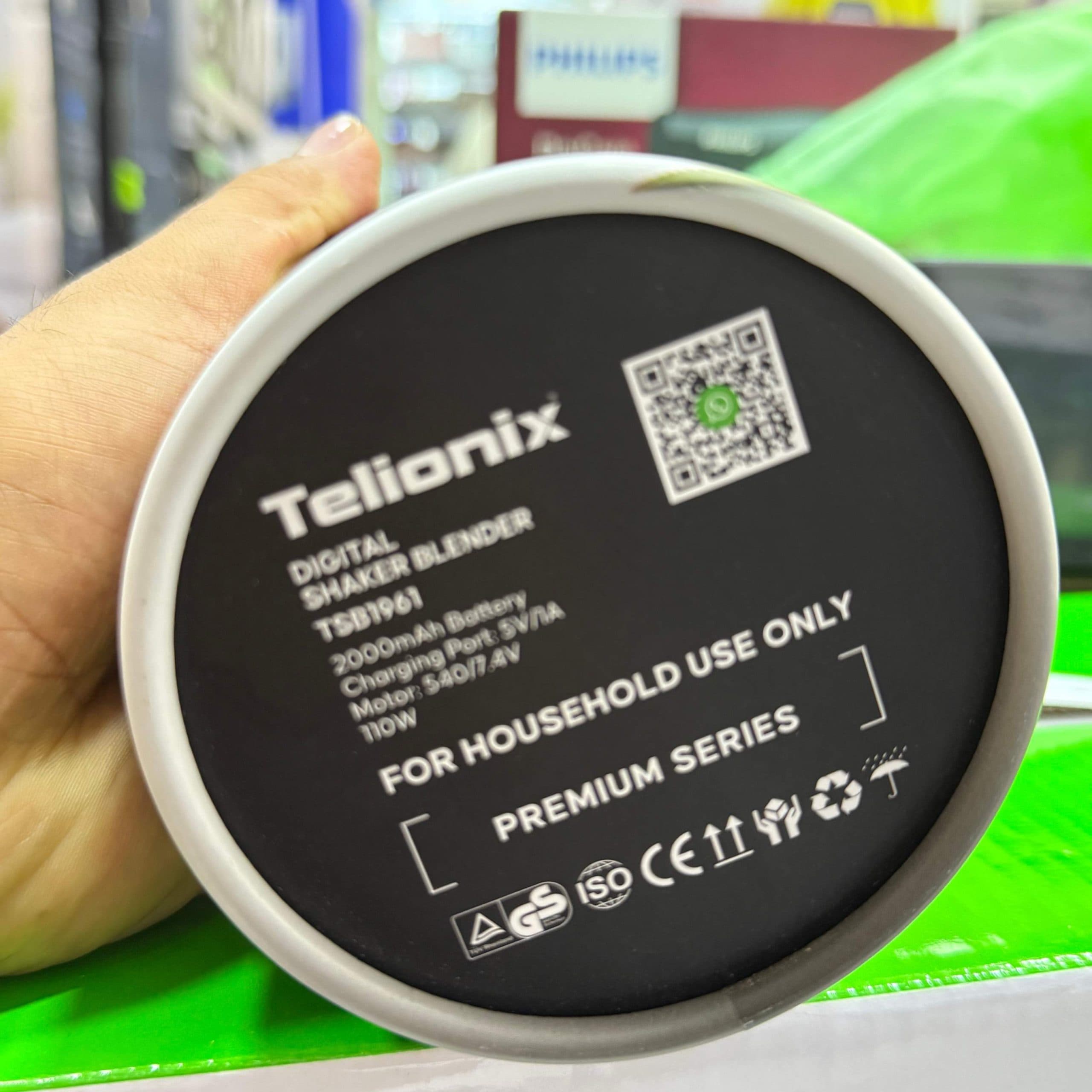 شیکر شارژی تلیونیکس Telionix مدل TPB19612 — تصویر ۷