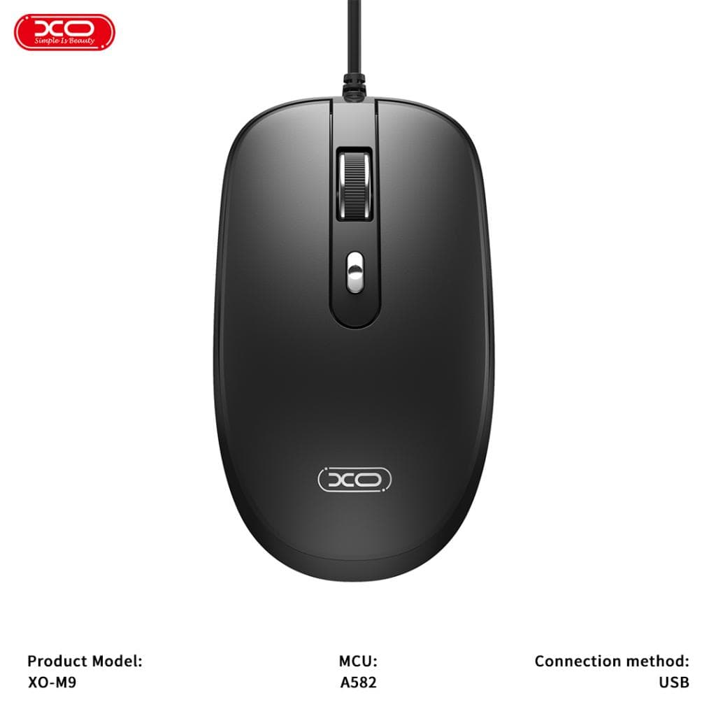 ماوس باسیم XO مدل XO-M9 – مشکی — تصویر ۱۱