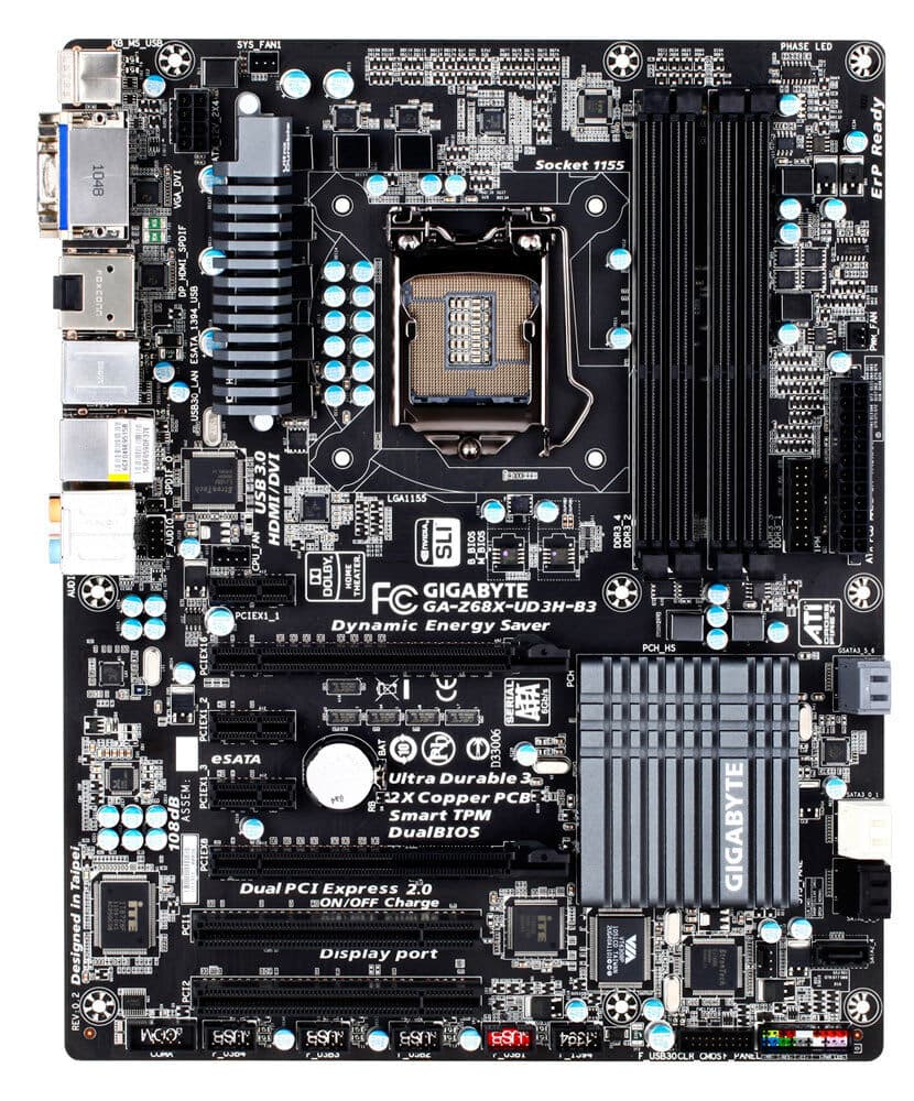 مادربرد Gigabyte Ga-z68x-ud3h-b3 — تصویر ۲