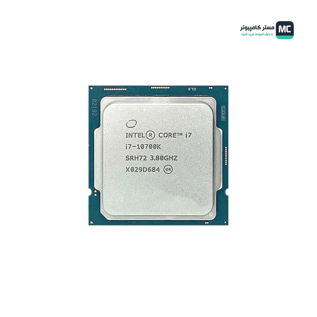 پردازنده کامپیوتر اینتل مدل Core i7-10700K Comet Lake Tray — تصویر ۶