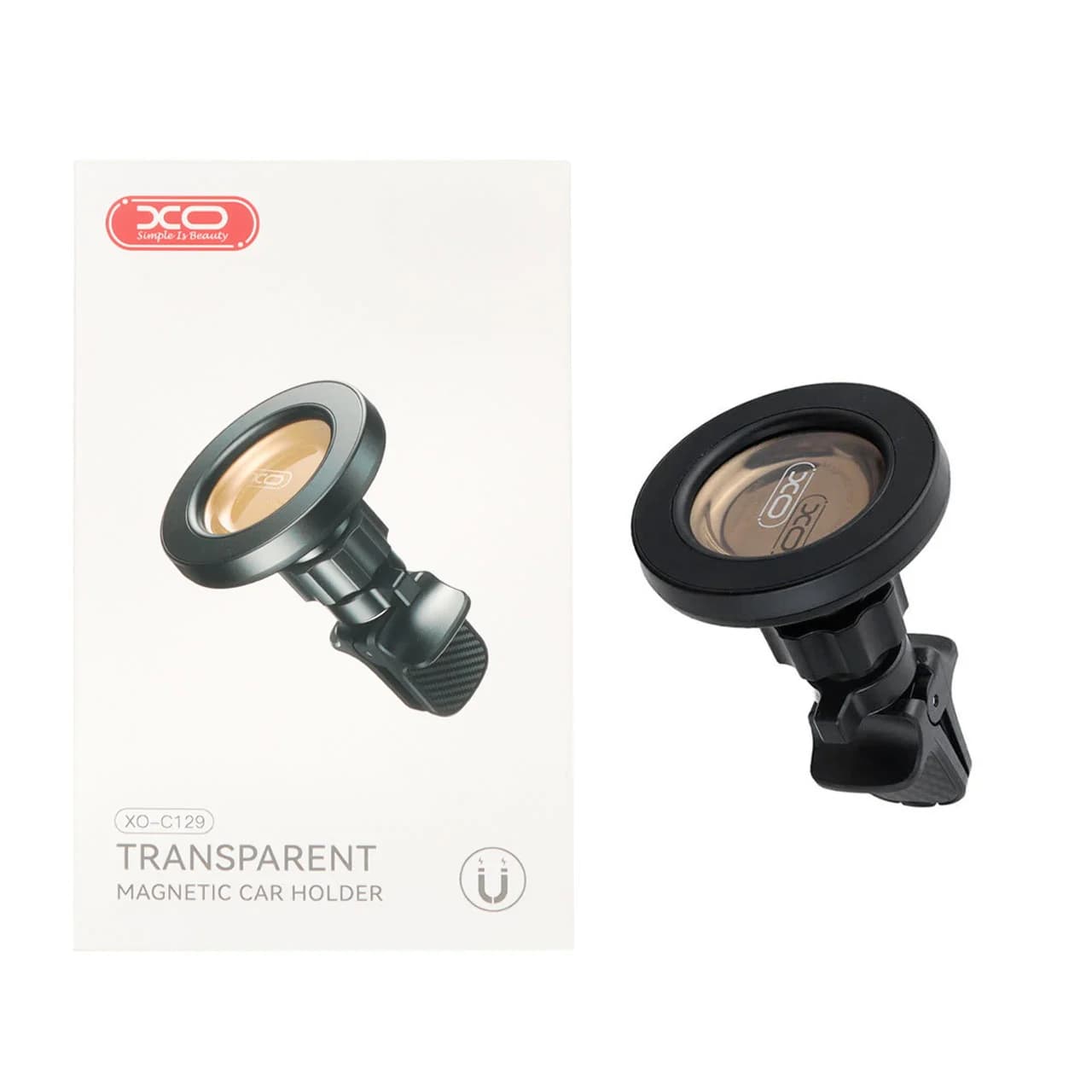 هولدر گوشی موبایل دریچه کولری مگنتی XO مدل XO-C129 – مشکی — تصویر ۸
