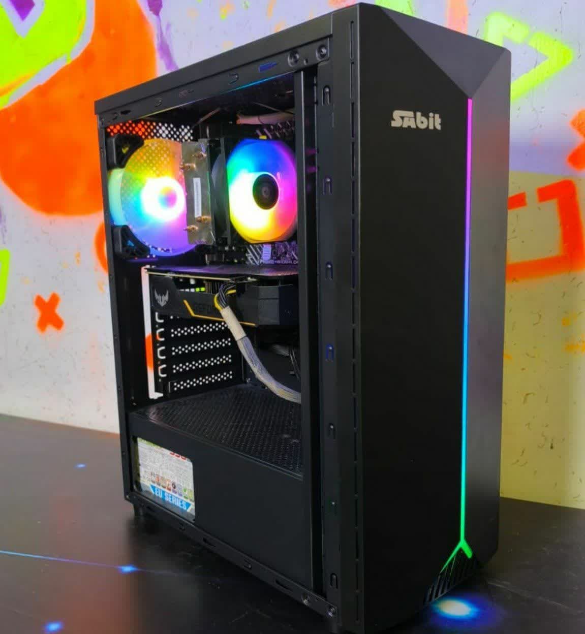 کیس گیمینگ با مشخصات i5 11400f /16g Ram / Rx580 8g — تصویر ۲