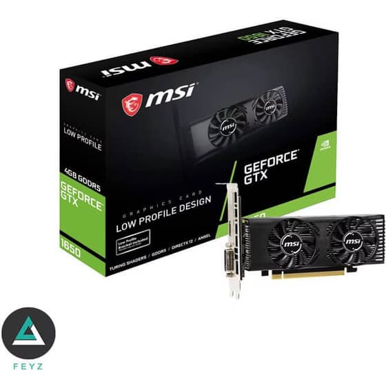 کارت گرافیک MSI مدل GeForce GTX 1650 ظرفیت 4GB
