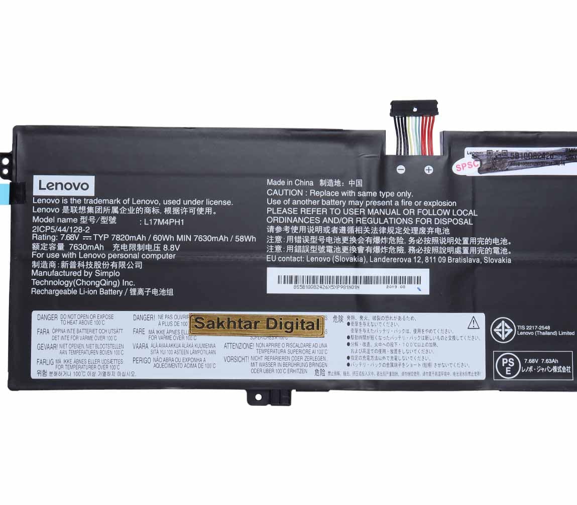 باتری اورجینال لپ تاپ لنوو Lenovo YOGA C930 — تصویر ۹