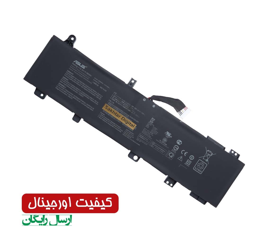 باتری اورجینال لپ تاپ ایسوس Asus TUF Gaming F15 FX506 — تصویر ۲
