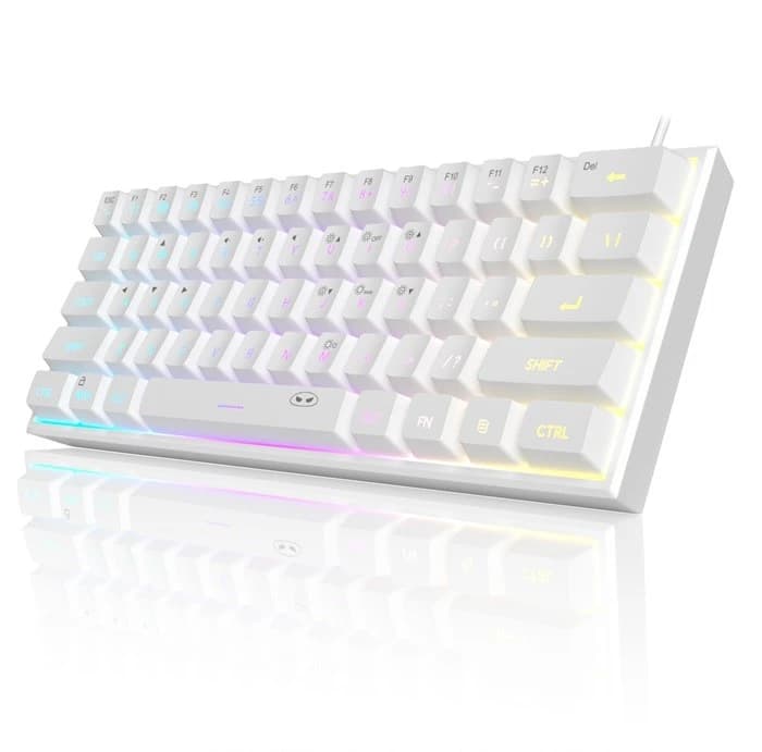 کیبورد گیمینگ MageGee TS91 – White — تصویر ۲