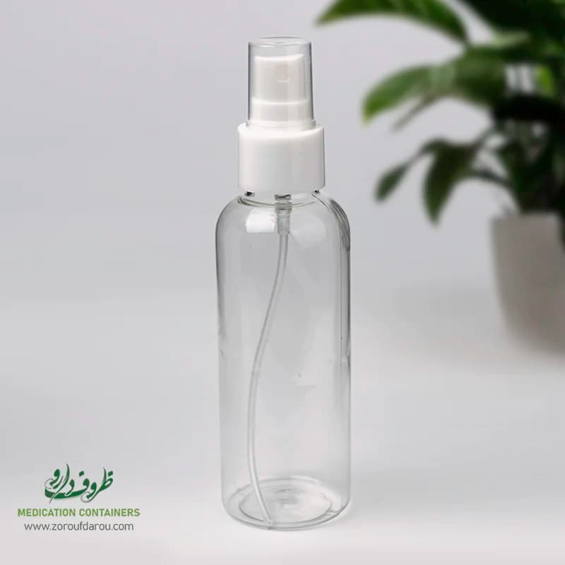 بطری پلاستیکی پت 120 سی سی گرد دهانه 24 — تصویر ۵