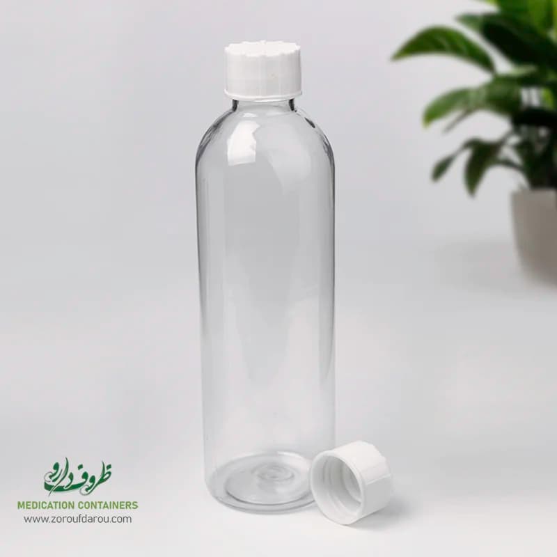 بطری پلاستیکی پت 240 سی سی گرد دهانه 24 — تصویر ۵