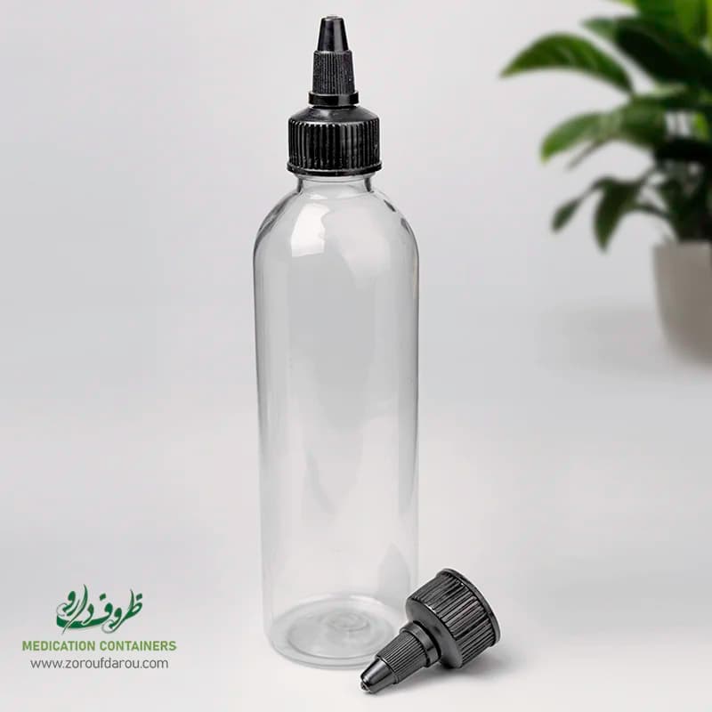 بطری پلاستیکی پت 240 سی سی گرد دهانه 24 — تصویر ۶