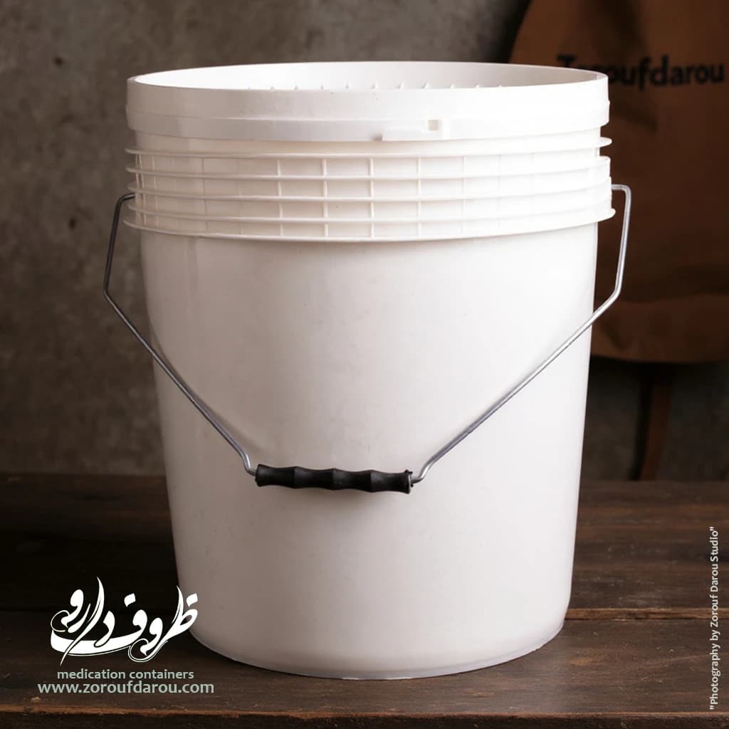 سطل پلمپ دار پلاستیکی 20 لیتری — تصویر ۲