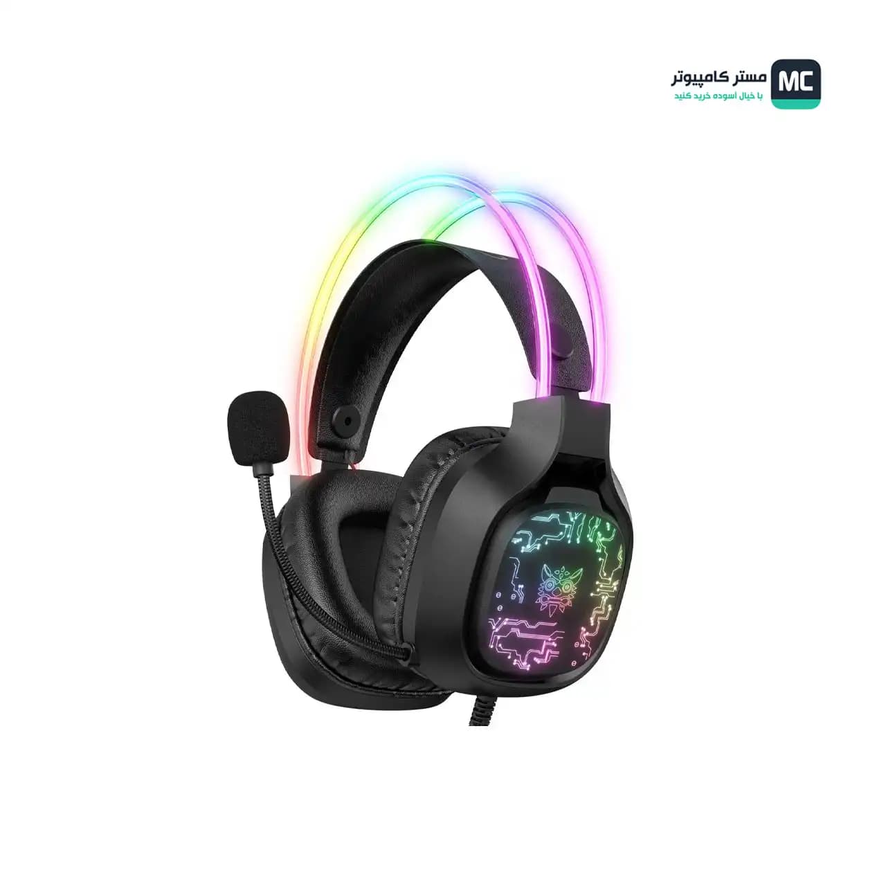 هدست گیمینگ ONIKUMA X22 RGB — تصویر ۶
