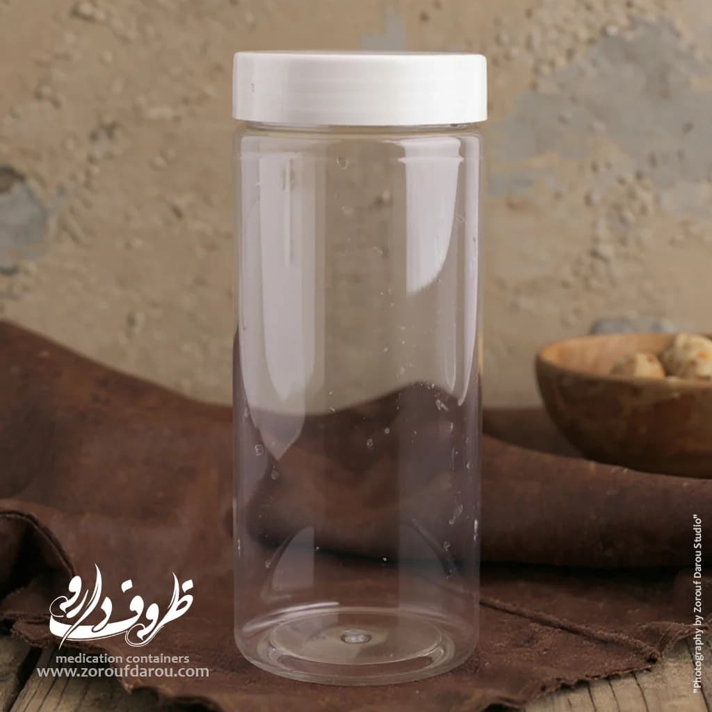 قوطی جار 750 سی سی دهانه 70 — تصویر ۵