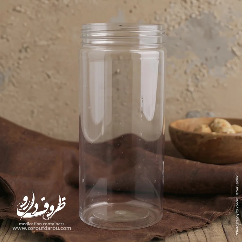 قوطی جار 750 سی سی دهانه 70 — تصویر ۶