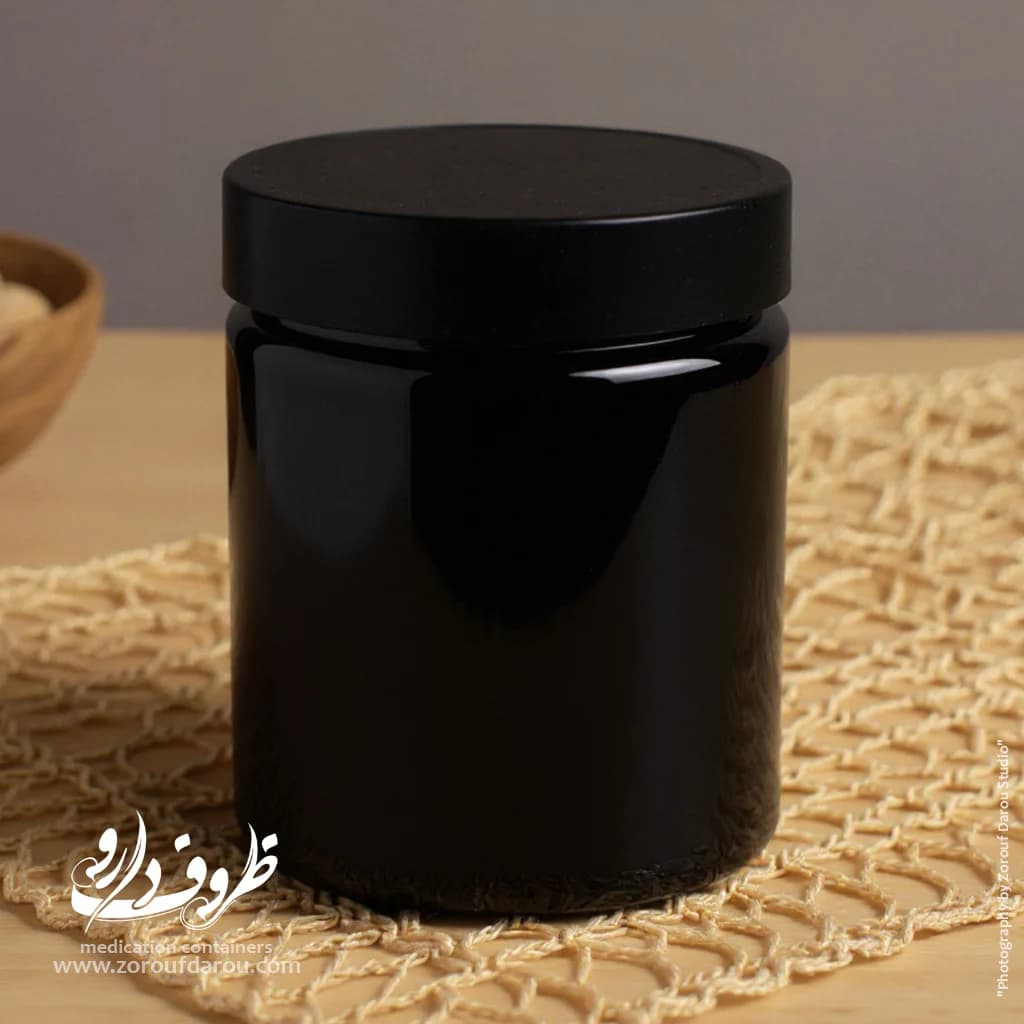قوطی جار 350 سی سی دهانه 70 — تصویر ۳