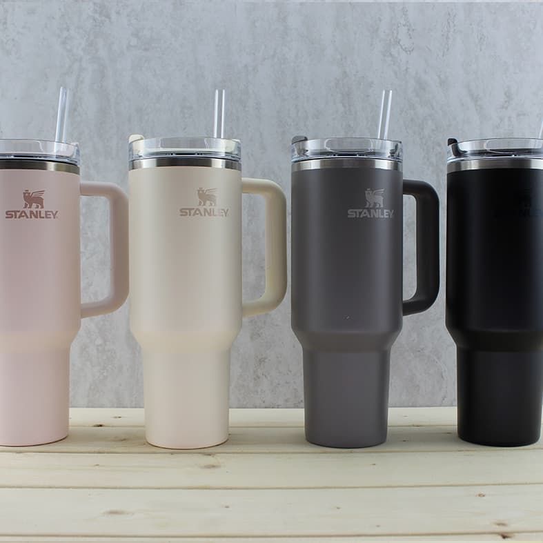 ماگ تامبلر نی دار استنلی STANLEY QUENCHER H2.0 TUMBLER 40 OZ- 1.18L
