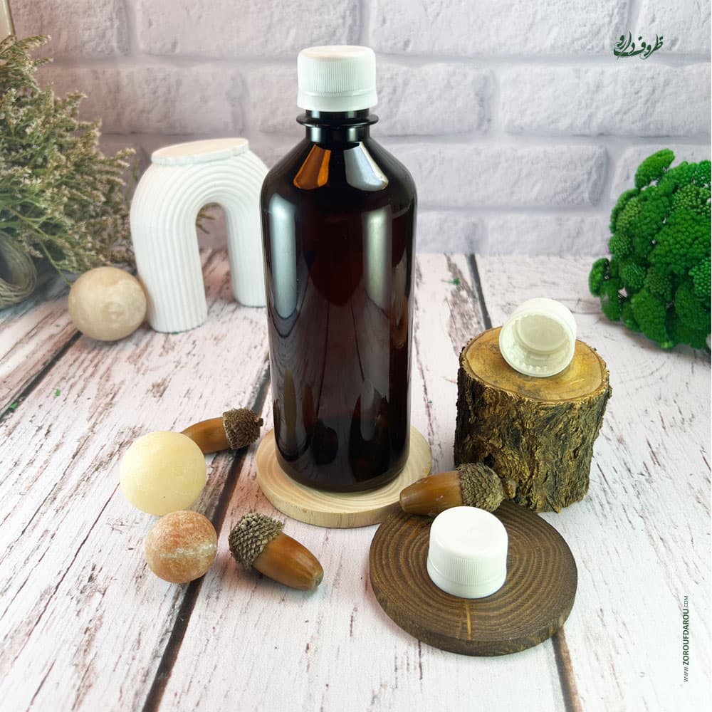 بطری پلاستیکی پت 450 سی سی گرد دهانه 28 — تصویر ۵