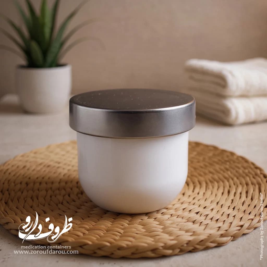 قوطی کرم درب پیچ 175 گرمی — تصویر ۵